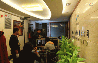 中央电视台某摄制组到我公司选址拍摄